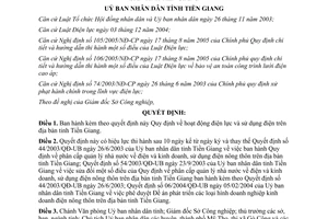 Quyết định 52/2006/QĐ-UBND Quy định hoạt động điện lực và sử dụng điện