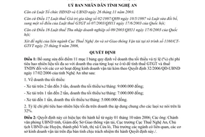 Quyết định 3881/QĐ-UBND năm 2006 sửa đổi Quyết định 32/2006/QĐ-UBND