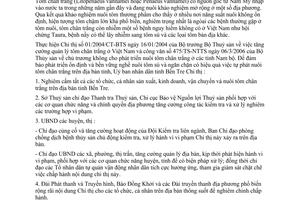 Chỉ thị 22/2006/CT-UBND nghiêm cấm sản xuất và nuôi tôm thẻ chân trắng