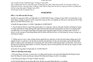 Nghị định 121/2006/NĐ-CP tuyển dụng, sử dụng quản lý cán bộ, công chức trong các đơn vị sự nghiệp Nhà nước sửa đổi NĐ 116/2003/NĐ-CP