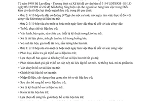 Công văn 758/VTLTNN-TCCB  hưởng chế độ bồi dưỡng bằng hiện vật ngành lưu trữ