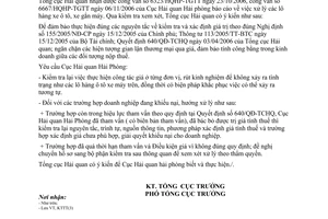 Công văn 5778/TCHQ-KTTT giá tính thuế hàng nhập khẩu