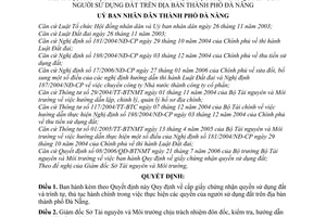Quyết định 103/2006/QĐ-UBND cấp giấy chứng nhận quyền sử dụng đất trình tự, thủ tục hành chính