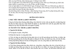 Thông tư 07/2006/TT-BTP công tác thi đua, khen thưởng ngành Tư pháp