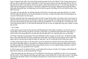 Chỉ thị 15/2006/CT-UBND quản lý đăng ký kết hôn với người nước ngoài Cần Thơ