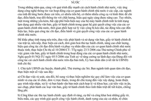 Chỉ thị 20/2006/CT-UBND giảm văn bản giấy tờ hành chính Quảng Ngãi