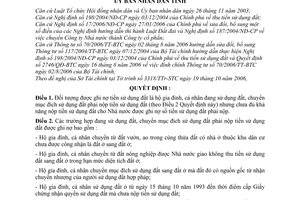 Quyết định 2225/2006/QĐ-UBND ghi nợ tiền sử dụng đất