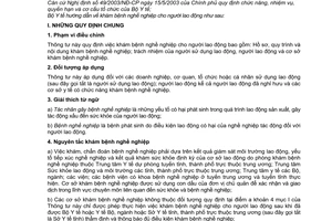 Thông tư 12/2006/TT-BYT hướng dẫn khám bệnh nghề nghiệp