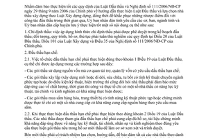 Công văn 4237/UBND-TMXDCB thực hiện pháp luật đấu thầu