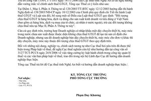 Công văn 4751/TCT-PCCS chính sách thuế