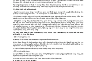 Tiêu chuẩn ngành 04 TCN 89:2006 về quy phạm phòng cháy, chữa cháy rừng thông do Bộ Nông nghiệp và Phát triển nông thôn ban hành
