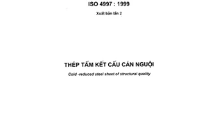 Tiêu chuẩn Việt Nam TCVN 6524:2006 về Thép tấm kết cấu cán nguội do Bộ Khoa học Công nghệ ban hành