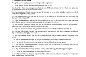 Tiêu chuẩn ngành 10 TCN 689:2006 về ngũ cốc và đậu đỗ – Gạo lật - Yêu cầu kỹ thuật và phương pháp thử do Bộ Nông nghiệp và Phát triển nông thôn ban hành