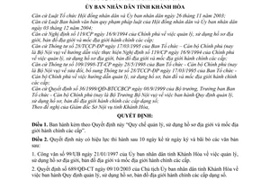 Quyết định 92/2006/QĐ-UBND Quy chế quản lý, sử dụng hồ sơ địa giới