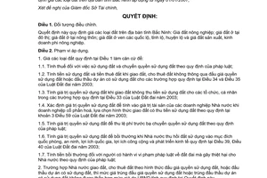 Quyết định 123/2006/QĐ-UBND quy định giá đất trên địa bàn tỉnh Bắc Ninh