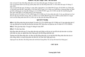 Nghị quyết 42/2006/NQ-HĐND  bảng giá đất trên địa bàn tỉnh Kiên Giang