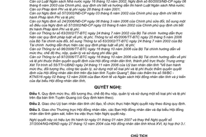 Nghị quyết 94/2006/NQ-HĐND mức thu, đối tượng thu, chế độ thu nộp, quản lý phí