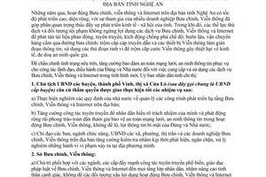 Chỉ thị 31/2006/CT-UBND đảm bảo toàn mạng lưới an ninh thông tin bưu chính viễn thông Internet Nghệ An