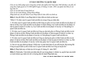 Pháp lệnh điều tra hình sự sửa đổi 2006 30/2006/PL-UBTVQH11