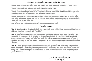 Quyết định 76/2006/QĐ-UBND quy định quản lý khai thác sử dụng tài liệu lưu trữ