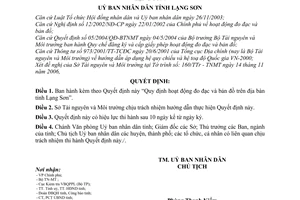 Quyết định 22/2006/QĐ-UBND hoạt động đo đạc bản đồ