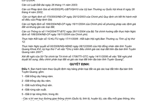 Quyết định 80/2006/QĐ-UBND phân loại và giá đất trên địa bàn tỉnh Tuyên Quang