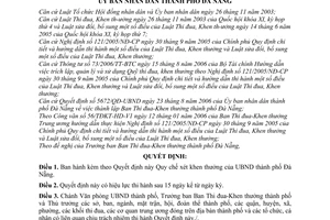 Quyết định 110/2006/QĐ-UBND Quy chế xét khen thưởng