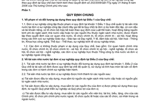 Thông tư 112/2006/TT-BTC hướng dẫn thực hiện Quy chế quản lý tài sản nhà nước đơn vị sự nghiệp công lập kèm 202/2006/QĐ-TTg