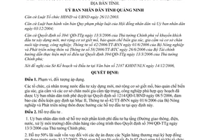 Quyết định 4319/2006/QĐ-UBND khuyến khích đầu tư xây dựng cơ sở giết mổ Quảng Ninh