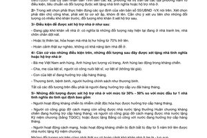 Công văn 31/SLĐTB&XH hướng dẫn xét hỗ trợ nhà ở đối tượng người có công