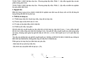 Tiêu chuẩn xây dựng Việt Nam TCXDVN 381: 2007 về vật liệu chịu lửa - phương pháp xác định độ bền uốn ở nhiệt độ cao do Bộ Xây dựng ban hành