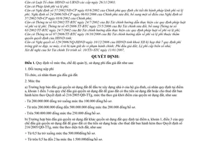 Quyết định 04/2007/QĐ-UBND mức chế độ quản lý, sử dụng phí đấu giá đất