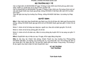 Quyết định 04/2007/QĐ-BYT Danh mục chỉ số theo dõi đánh giá Chương trình phòng, chống HIV/AIDS Quốc gia