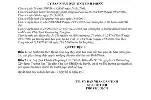 Quyết định 01/2007/QĐ-UBND hạn mức đất Tôn giáo khi Nhà nước giao đất