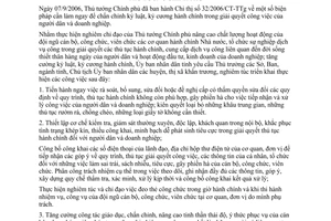 Chỉ thị 01/2007/CT-UBND triển khai Chỉ thị 32/2006/CT-TTg