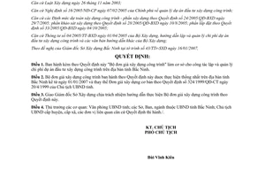 Quyết định 102/QĐ-UBND năm 2007 bộ đơn giá xây dựng công trình Bắc Ninh