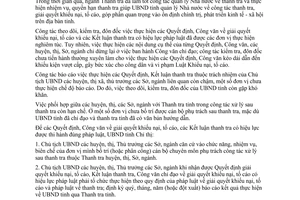 Chỉ thị 03/2007/CT-UBND tăng cường công tác xử lý sau thanh tra Bình Phước