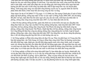 Chỉ thị 04/2007/CT-UBND phòng chống hạn mặn cháy rừng Tiền Giang