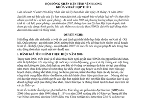 Nghị quyết 46/2007/NQ-HĐND nhiệm vụ kinh tế xã hội quốc phòng an ninh năm 2007