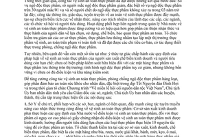 Chỉ thị 04/CT-UBND 2007 tăng cường công tác vệ sinh an toàn thực phẩm Phú Thọ