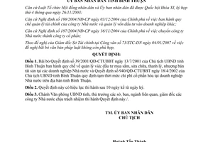 Quyết định 06/2007/QĐ-UBND bãi bỏ văn bản quy phạm pháp luật Bình Thuận