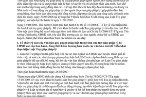 Chỉ thị 04/2007/CT-UBND thi hành Luật Trợ giúp pháp lý Phú Yên