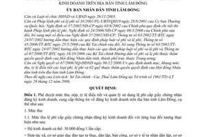 Quyết định 71/QĐ-UBND mức thu, nộp, tỷ lệ điều tiết chế độ quản lý