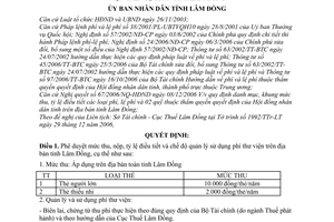 Quyết định 60/QĐ-UBND mức thu, nộp, quản lý sử dụng phí thư viện