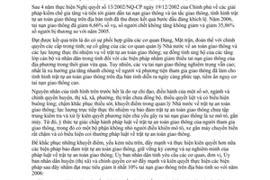 Chỉ thị 08/2007/CT-UBND  biện pháp bảo đảm trật tự an toàn giao thông Ninh Thuận