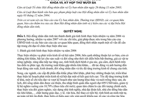 Nghị quyết 02/2007/NQ-HĐND phát triển kinh tế xã hội 2007 Kiên Giang