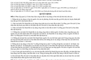 Quyết định 02/2007/QĐ-UBND phân cấp quản lý, tổ chức thực hiện công tác đầu tư