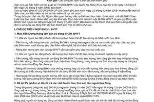 Công văn  221/BHXH  hướng dẫn tạm thời công tác thu và giải quyết trợ cấp BHXH cho người lao động