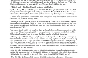 Công văn  630/TCT-PCCS Vướng mắc xuất hóa đơn