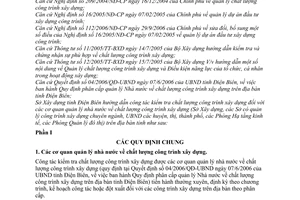 Hướng dẫn 50/HD-SXD kiểm tra chất lượng công trình xây dựng